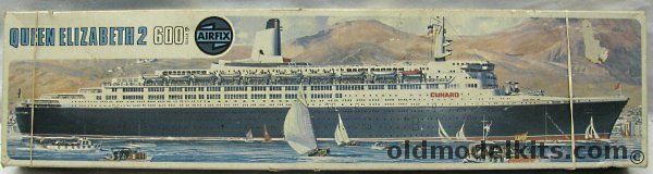 Airfix 1/600 RMS Queen Elizabeth II Ocean Liner, 06203-5 plastic model kit